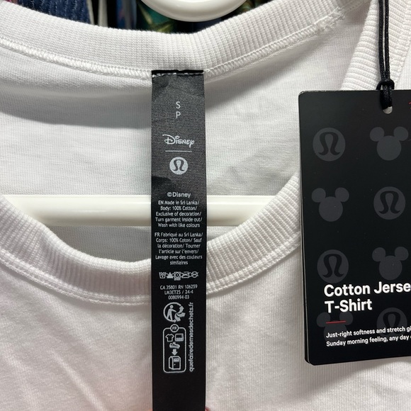 lululemon athletica White Mickey Mouse Men's Tee - Picture 3 of 5